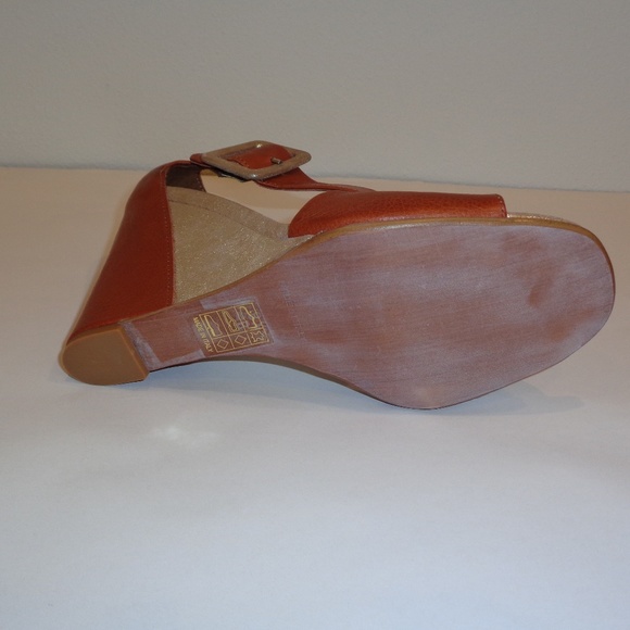 Sesto Meucci SALOME Brown New Wedge Sandals - Picture 5 of 8